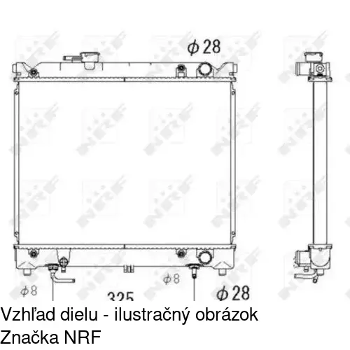 Chladiče vody POLCAR 7403083K