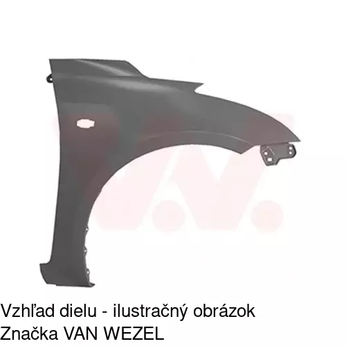 Predný blatník 741502 /POLCAR/ - obr. 1