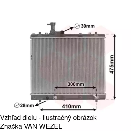 Chladiče vody 741508-4 /POLCAR/ - obr. 1