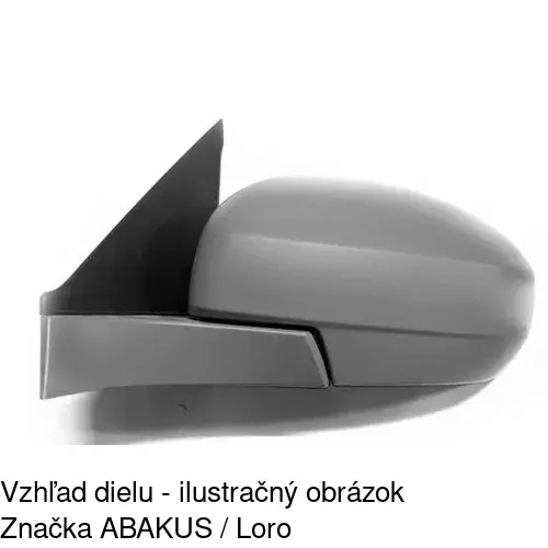 Vonkajšie zrkadlo 7415514M /POLCAR/ - obr. 1
