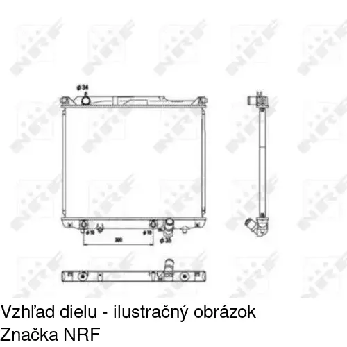 Chladiče vody 742408-9 /POLCAR/