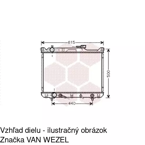 Chladiče vody 7424082K /POLCAR/ - obr. 1