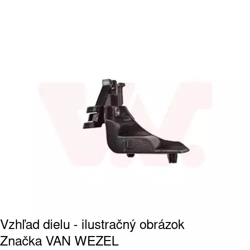Držiak nárazníka POLCAR 8103077X