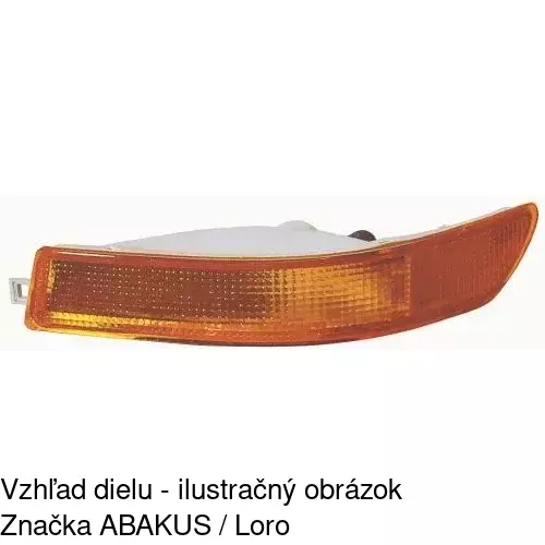 Predná smerovka POLCAR 8110202E
