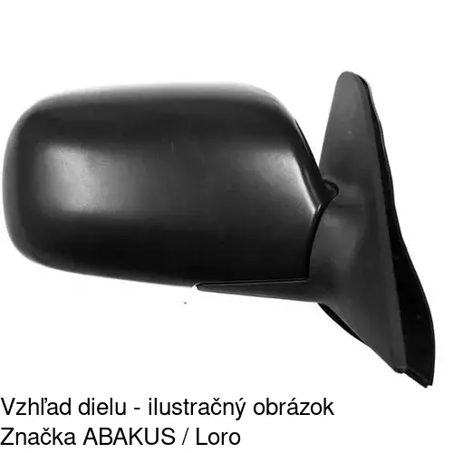 Vonkajšie zrkadlo 8112524E /POLCAR/ - obr. 1