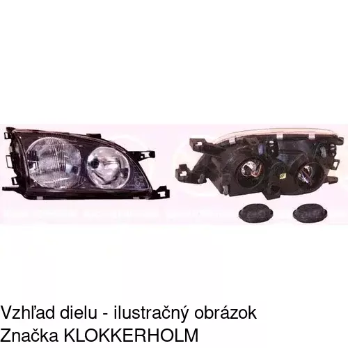 Hlavný reflektor 8123100E /POLCAR/ - obr. 1