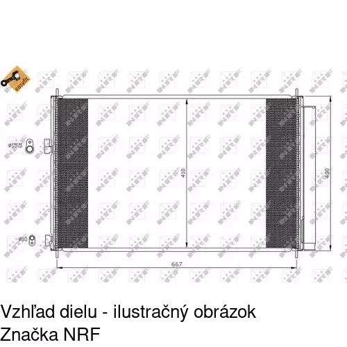 Chladiče klimatizácie 8148K8C1S /POLCAR/