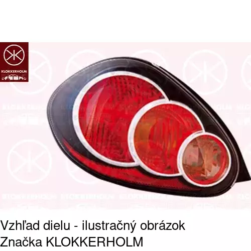 Zadné svetlo 8153871U /POLCAR/