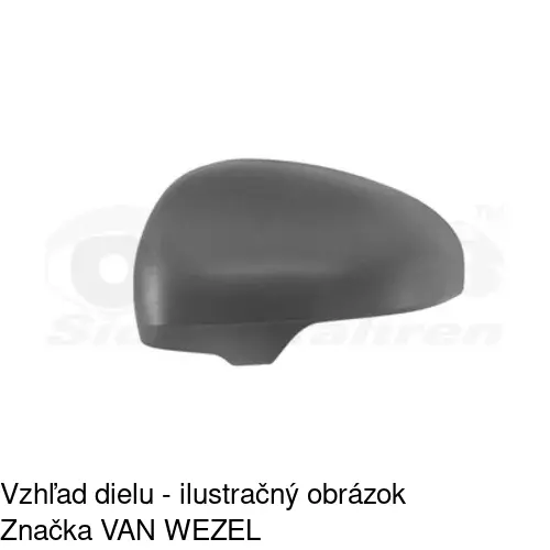 Rám vonkajšieho zrkadla 816954PM /POLCAR/ - obr. 1