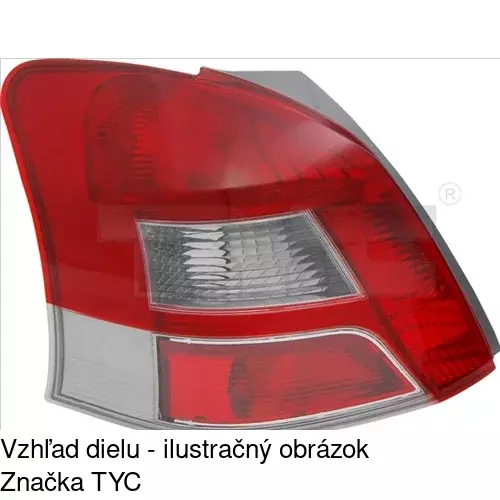Zadné svetlo 8172871E /POLCAR/ - obr. 1