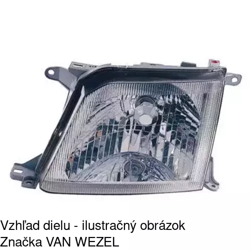 Hlavný reflektor 8177091E /POLCAR/ - obr. 1