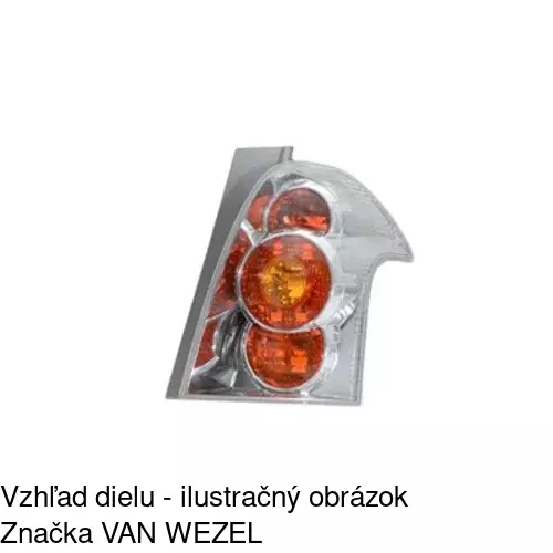 Zadné svetlo 818688-X /POLCAR/ - obr. 1