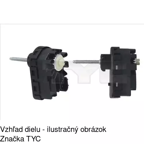 Motorček reflektora 81B109-9 /POLCAR/ - obr. 1