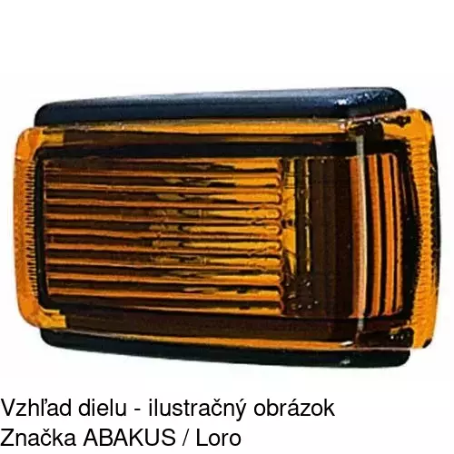 Bočná smerovka 9031195E /POLCAR/ - obr. 2