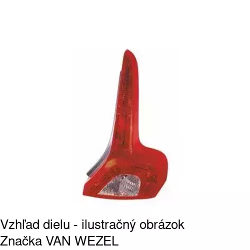 Zadné svetlo 903388-U /POLCAR/ - obr. 2