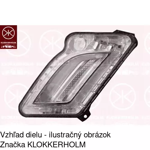 Obrysové svetlo 9062202V /POLCAR/ - obr. 2