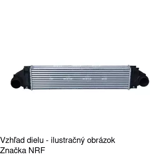 Chladiče vzduchu (Intercoolery) 9062J81X /POLCAR/ - obr. 1