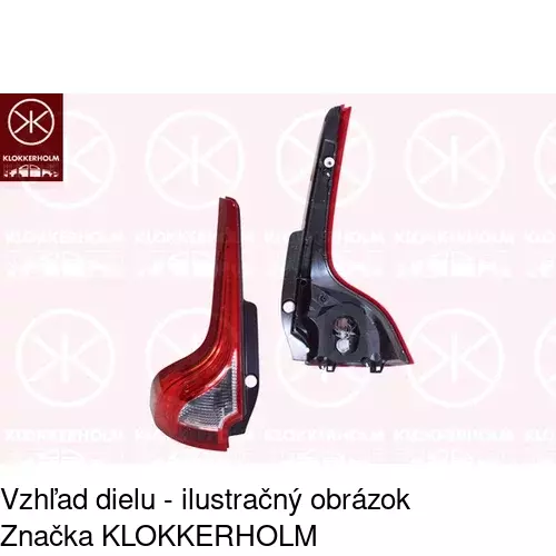 Zadné svetlo 906588-V /POLCAR/