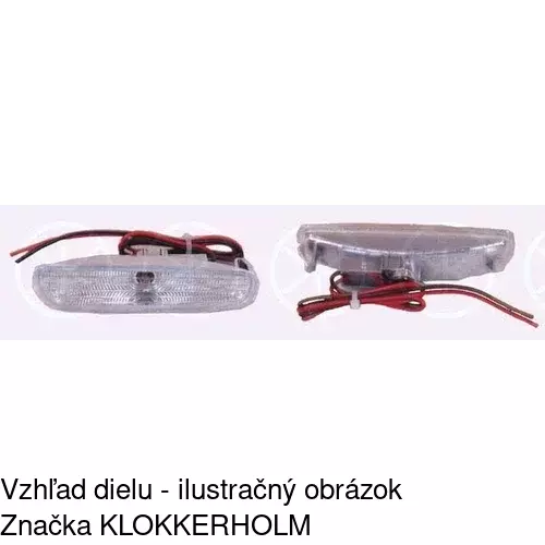 Bočná smerovka 9070195E /POLCAR/ - obr. 1