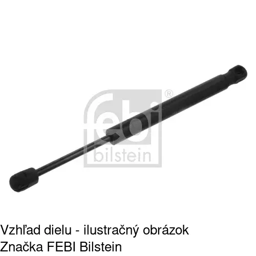 Plynová pružina 9082AB /POLCAR/ - obr. 1