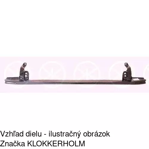 Výstuha nárazníka 951307-7 /POLCAR/ - obr. 1