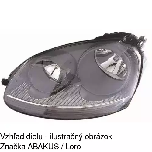 Hlavný reflektor 951310-H /POLCAR/ - obr. 4