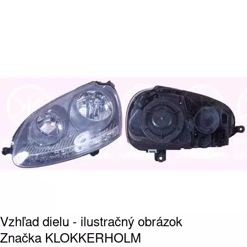 Hlavný reflektor 9513100E /POLCAR/ - obr. 1