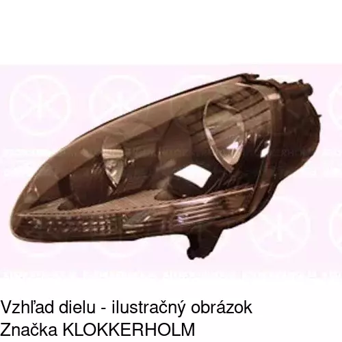 Hlavný reflektor 951310GE /POLCAR/ - obr. 2