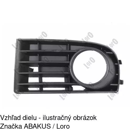 Kryt v nárazníku 9513276R /POLCAR/ - obr. 3