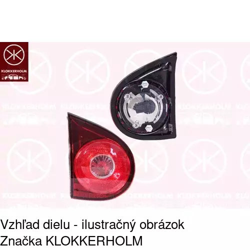 Zadné svetlo POLCAR 9513876U