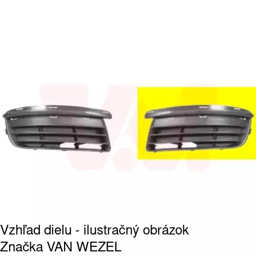 Kryt v nárazníku 95142711 /POLCAR/ - obr. 2