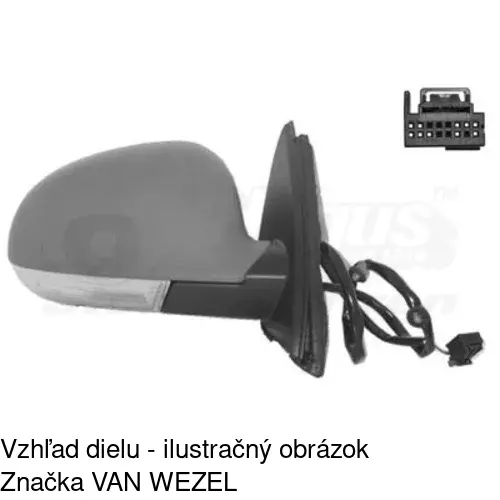 Vonkajšie zrkadlo 9514524M /POLCAR/ - obr. 4