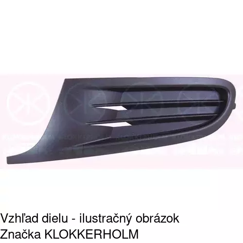 Kryt v nárazníku POLCAR 95182712R