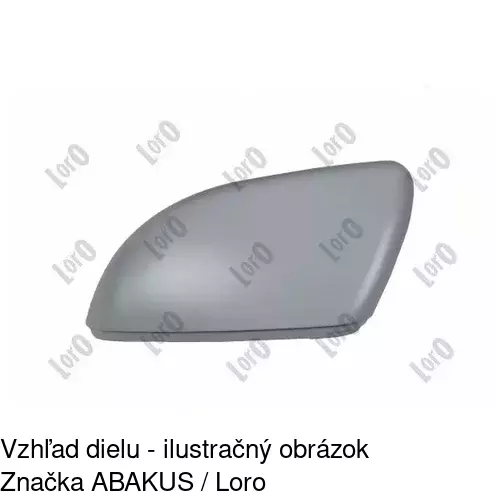 Rám vonkajšieho zrkadla 951854PM /POLCAR/ - obr. 4