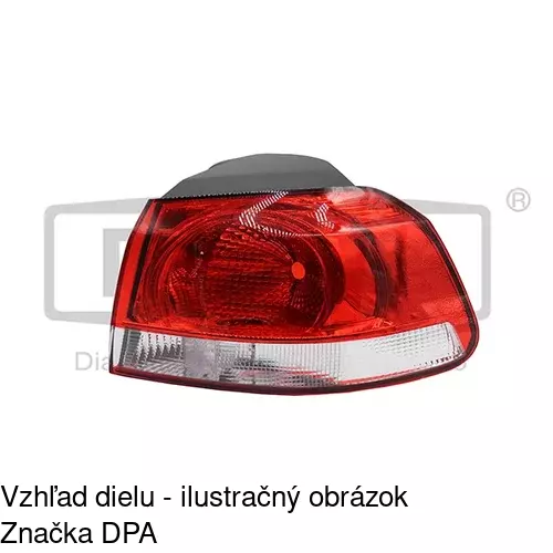Zadné svetlo 951888-E /POLCAR/ - obr. 2