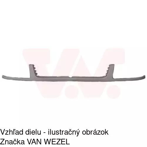 Lišta masky 9524061R /POLCAR/ - obr. 3