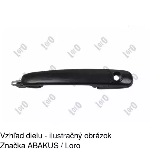 Vnútorná kľučka 9524Z-41 /POLCAR/ - obr. 3