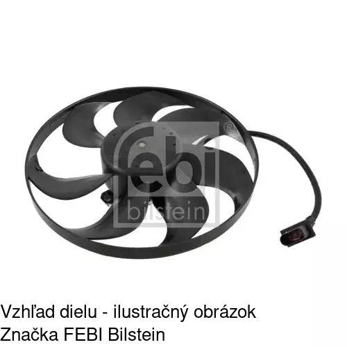 Ventilátory chladičov POLCAR 952523W4