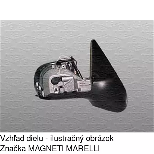 Rám vonkajšieho zrkadla 952655PE /POLCAR/ - obr. 5