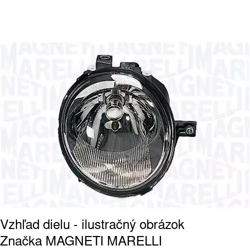 Hlavný reflektor 952810-C /POLCAR/ - obr. 2