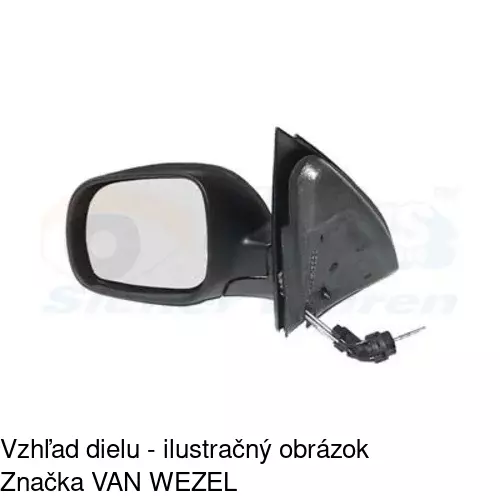 Vonkajšie zrkadlo 9528511M /POLCAR/ - obr. 5