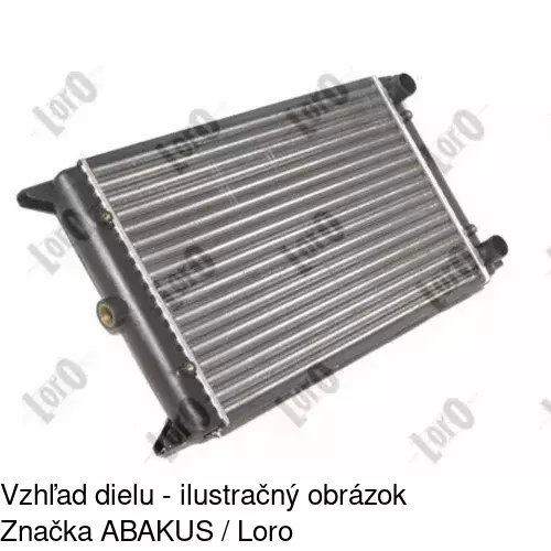 Chladiče vody POLCAR 953108-4