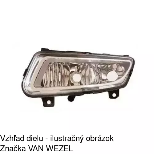 Hmlové svetlo - predné 953329-E /POLCAR/ - obr. 4