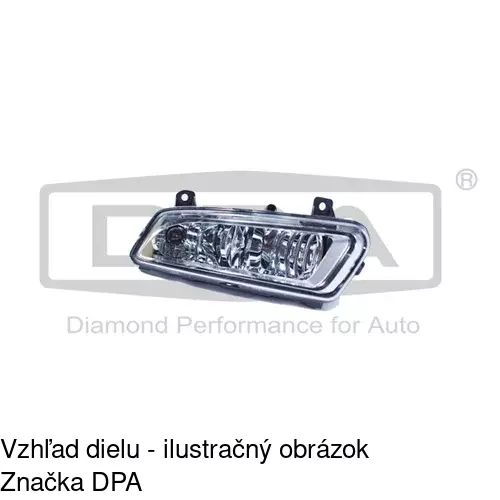 Hmlové svetlo - predné 9533293E /POLCAR/ - obr. 5