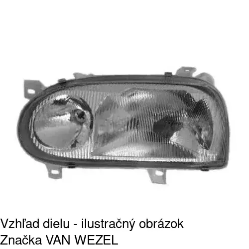 Hlavný reflektor 9538096E /POLCAR/ - obr. 3