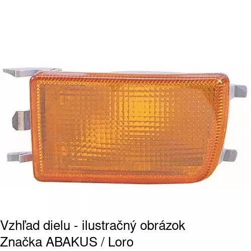 Predná smerovka 9538190E /POLCAR/ - obr. 2