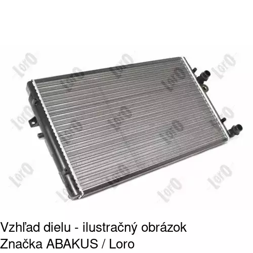 Chladiče vody 9541084X /POLCAR/ - obr. 2