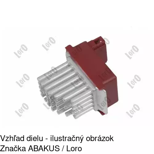 Ovládače klimatizácie 9541KST-1 /POLCAR/ - obr. 3
