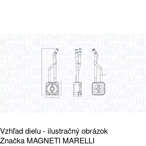 Chladiče oleja POLCAR 9541L82X