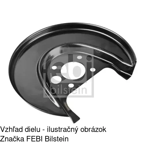 Brzdovy štít 9541OT-6 /POLCAR/ - obr. 1